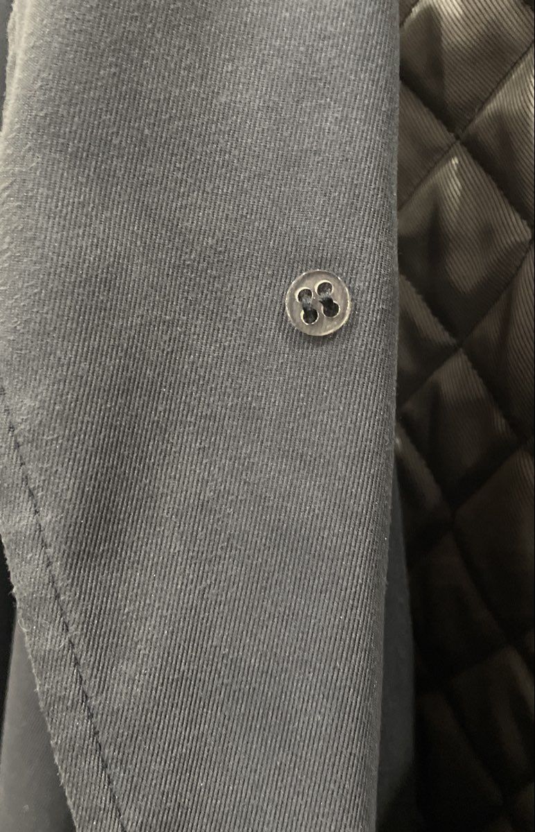 Joseph Abboud Men's Black Jacket Coat Zip-out Wool Blend Liner Button Front