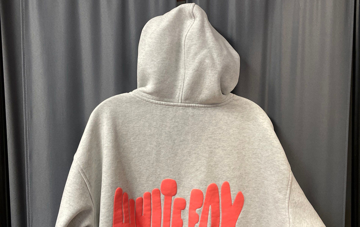 White Fox Women's Archive 6.0 Gray Heather Pullover Hoodie Sz M/L