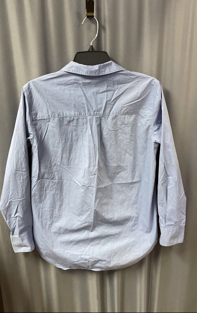 Everlane Women's Blue Cotton Oxford Button Down Shirt Sz 2