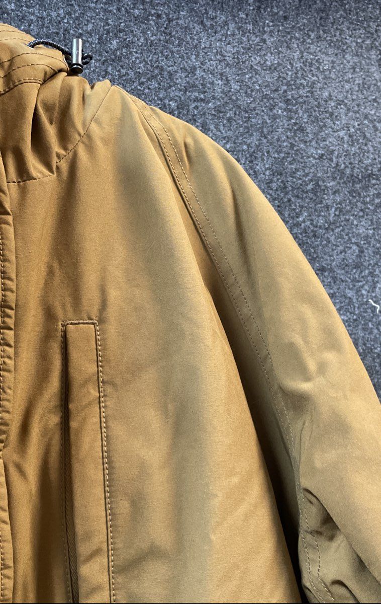 Gap Men's Brown ColdControl Max Water Resistant Hooded Parka Coat Size XXL