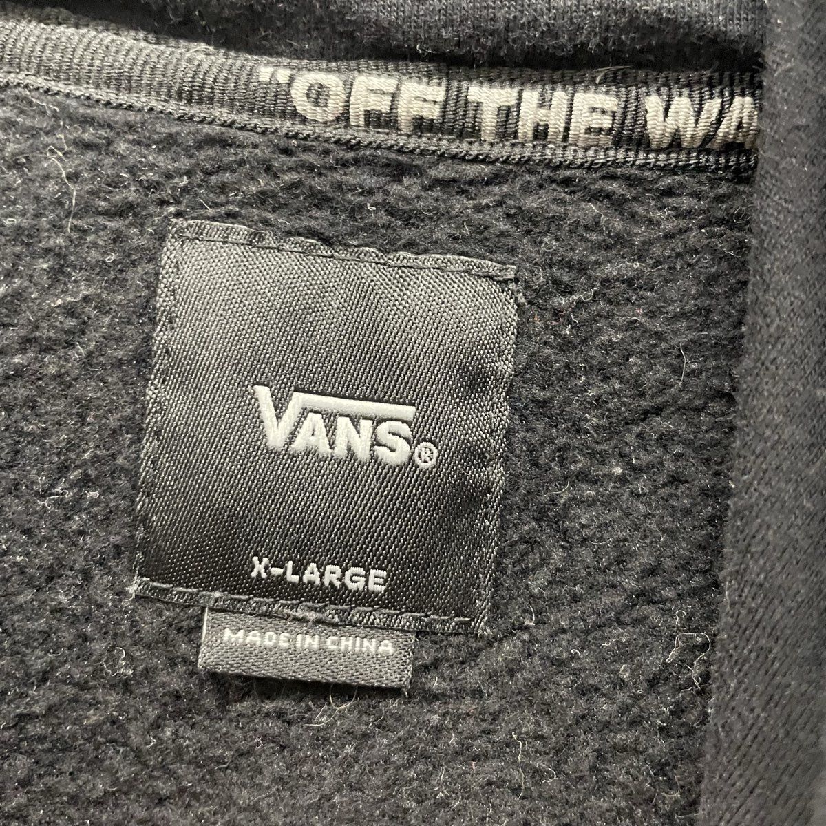 Vans Men's Park Series 2020 Tiger Snake Tattoo Hoodie Black Size XL