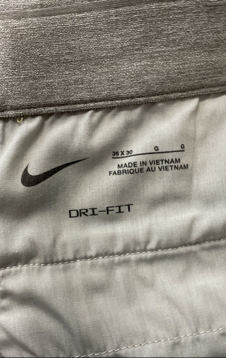 Nike Men's Khaki Dri-Fit Chino Golf Pants Size 36x30