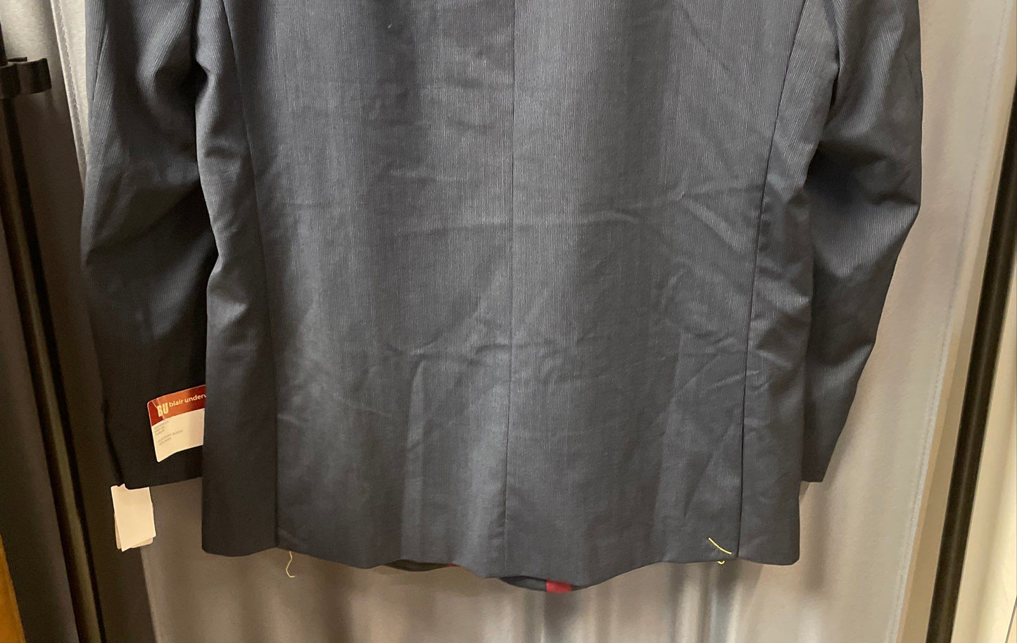 Blair Underwood Men's Blue 100% Wool Slim Fit Blazer Sport Coat NWT Sz 50L