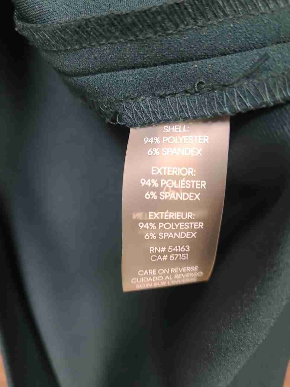Calvin Klein Women's Teal 3/4 Sleeve Sheath Dress Stretch Sz 12