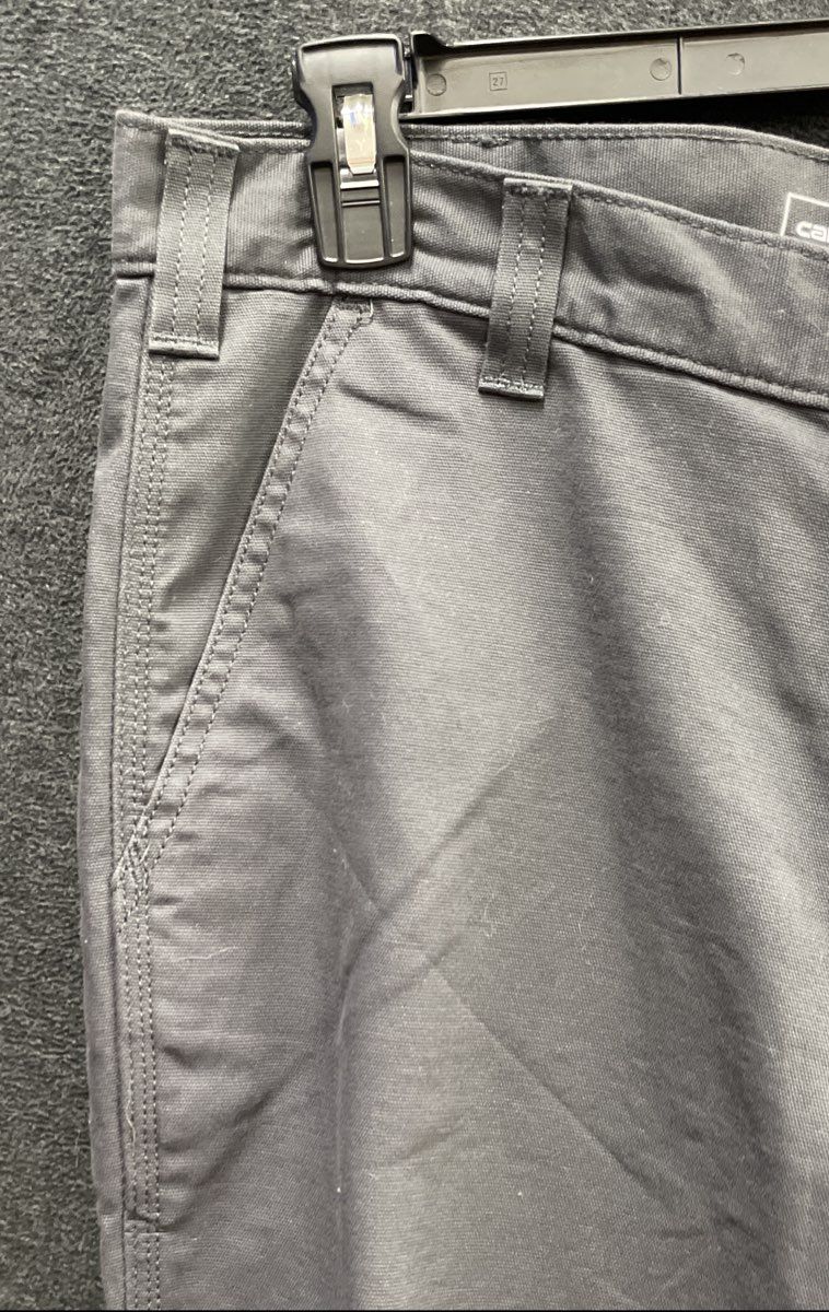 Carhartt Men's Gray Rugged Flex Rigby 5-Pocket Slim Fit Stretch Pants 34x34 NWT