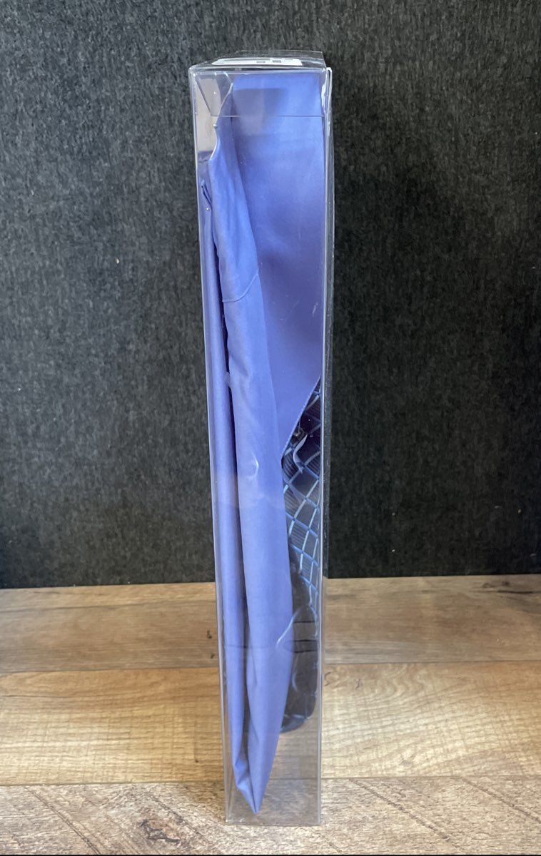 Van Heusen Men's Dress Shirt Tie Combo Blue Wrinkle Free Poplin NWT Sz 16.5