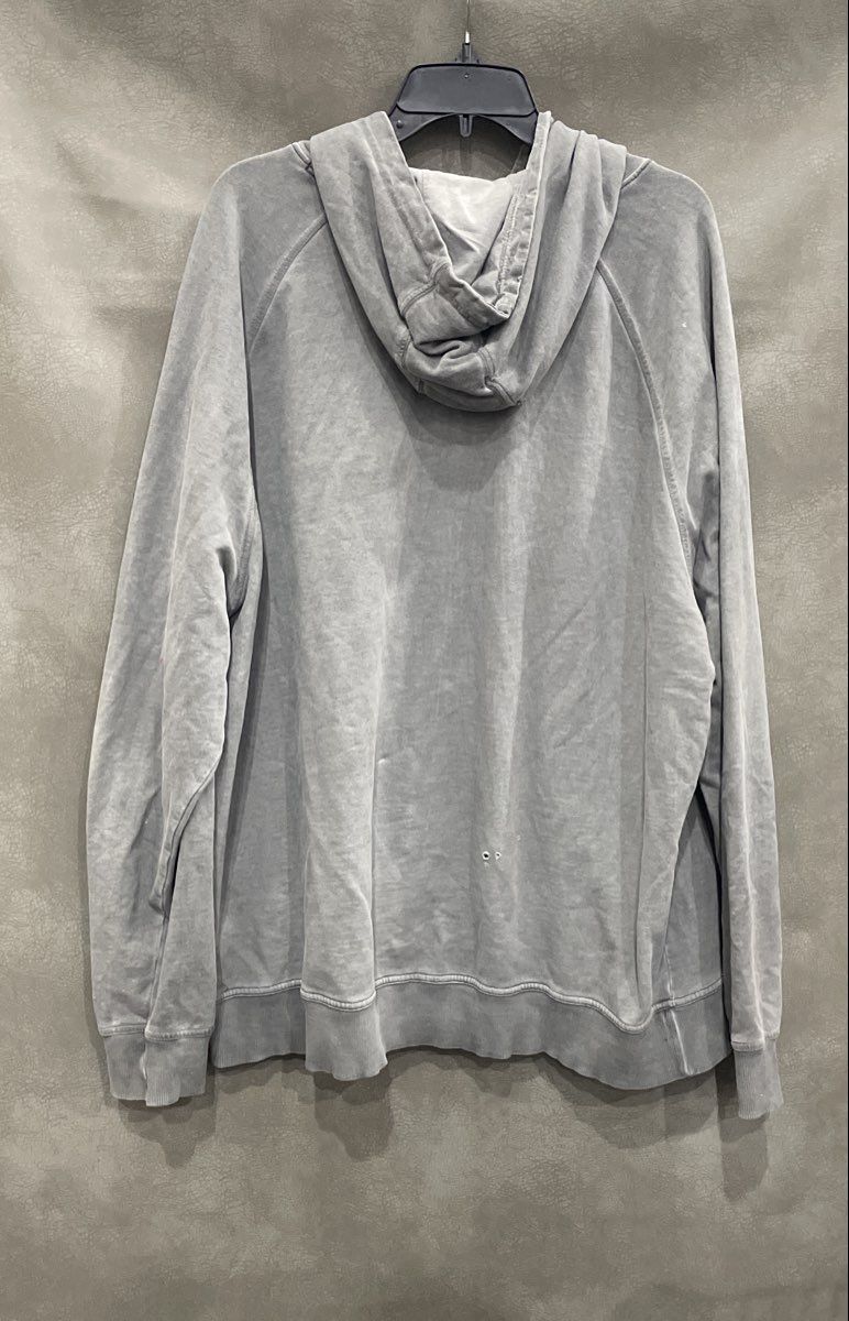 Harley-Davidson Genuine Motorclothes Grey Acid Wash Logo Hoodie Sz 2XL