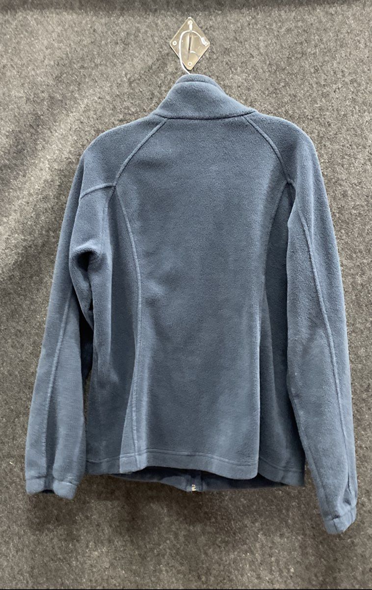 Columbia Women's Benton Springs Full Zip Fleece Jacket Blue Sz L