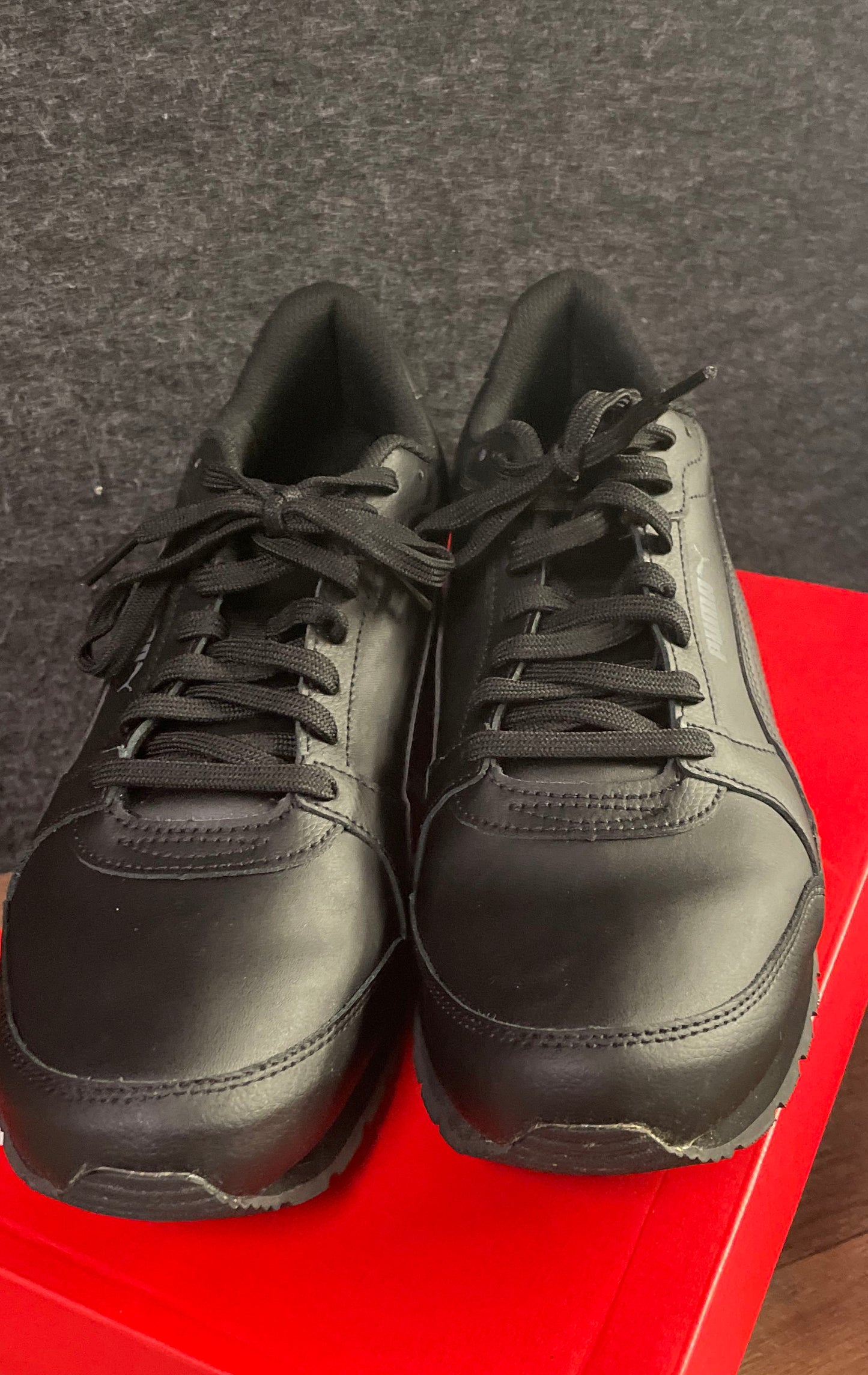 Puma ST Runner v3 L Triple Black Men's Sneakers Size 13 DS