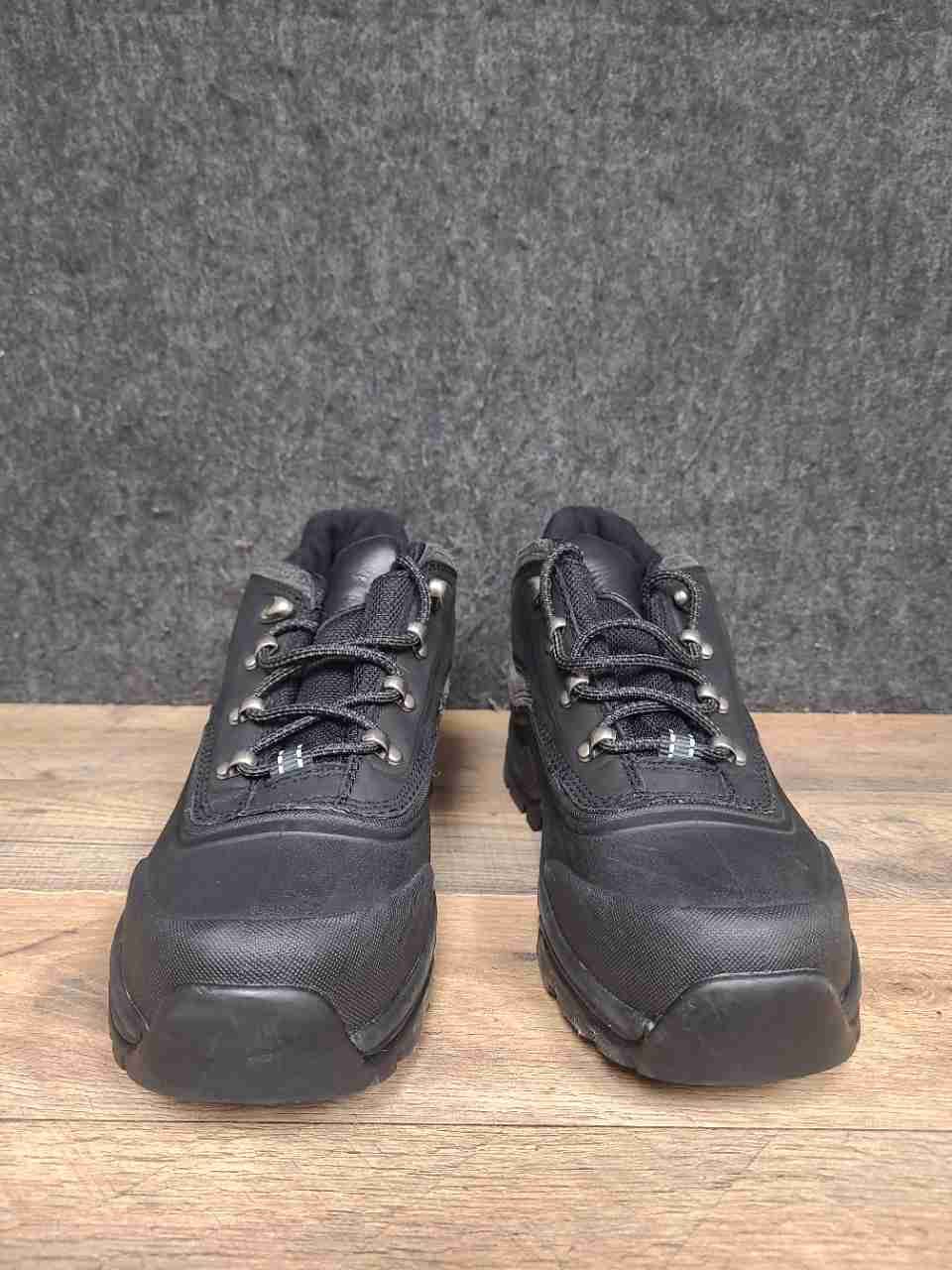 Lands' End Waterproof Black Grey Women's Hiking Boots Size 9B