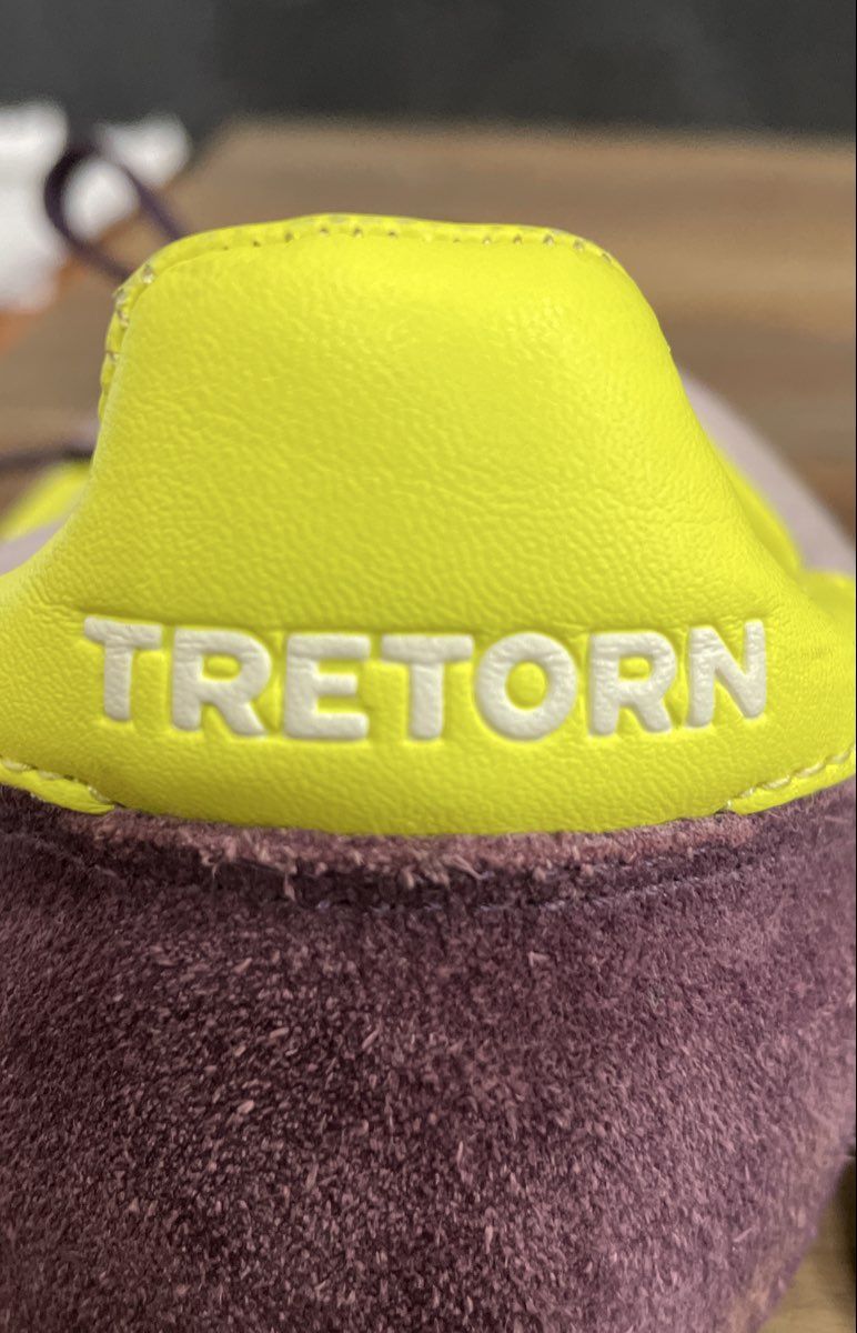 Tretorn Rawlins 2 Purple Neon Green Lifestyle Sneakers Women's Size 8