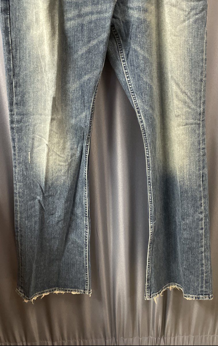 American Eagle Men's Blue Low Rise Slim Boot Jeans Sz 33x32 NWT