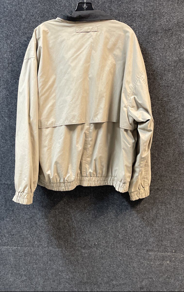Vintage 90s Munsingwear Full Zip Jacket Tan Sz XL