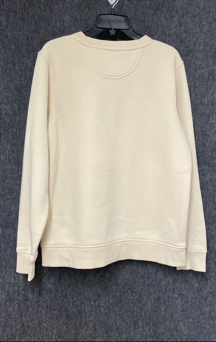 Carhartt Kids' Cream Relaxed Fit Pocket Crewneck Sweatshirt Sz L 12-14