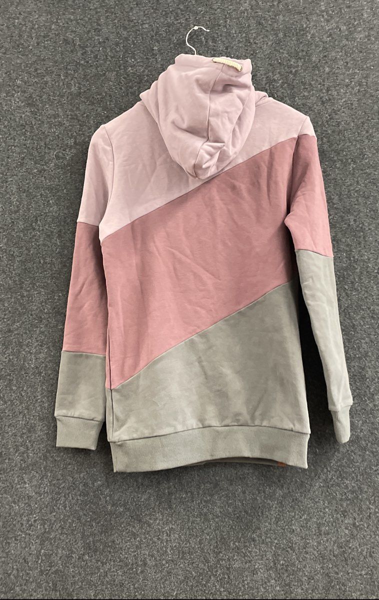 Ampersand Avenue Women's Past Curfew Colorblock Hoodie NWT Sz S