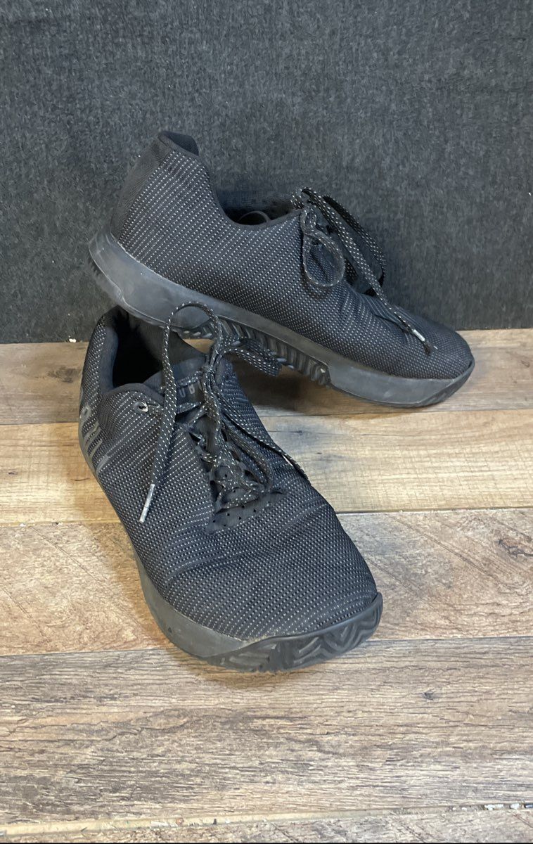 NOBULL Trainer Black White Micro Dot Training Shoes Men's 12 Women's 13.5