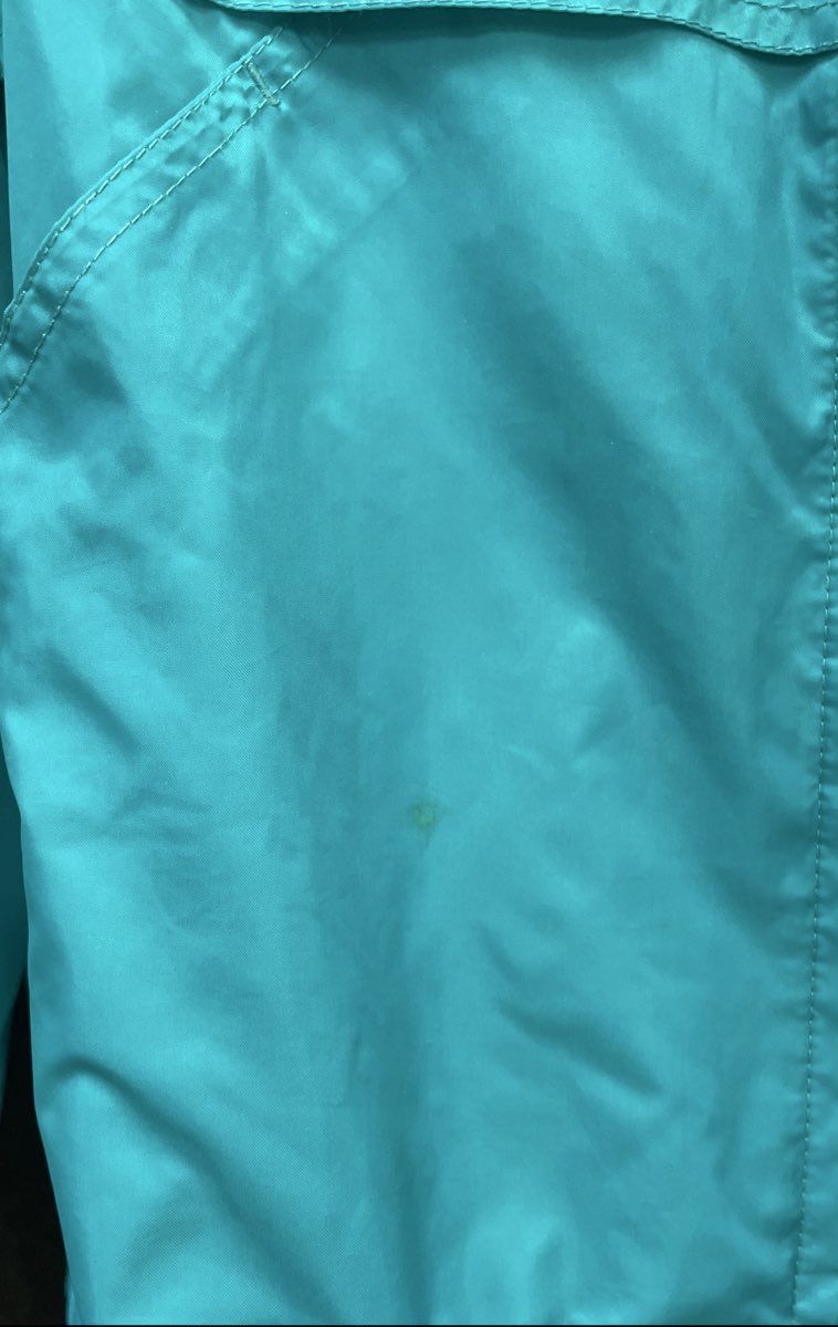 Vintage 90s Pacific Trail Men's Teal Nylon Windbreaker Jacket Sz XL