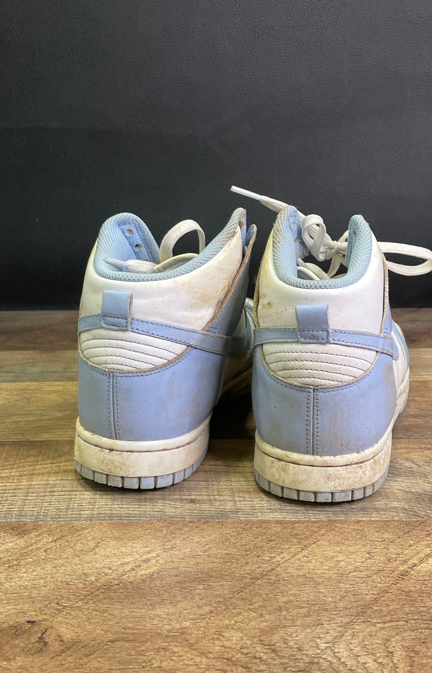 Nike Dunk High Aluminum White Women's High Top Sneakers Size 10