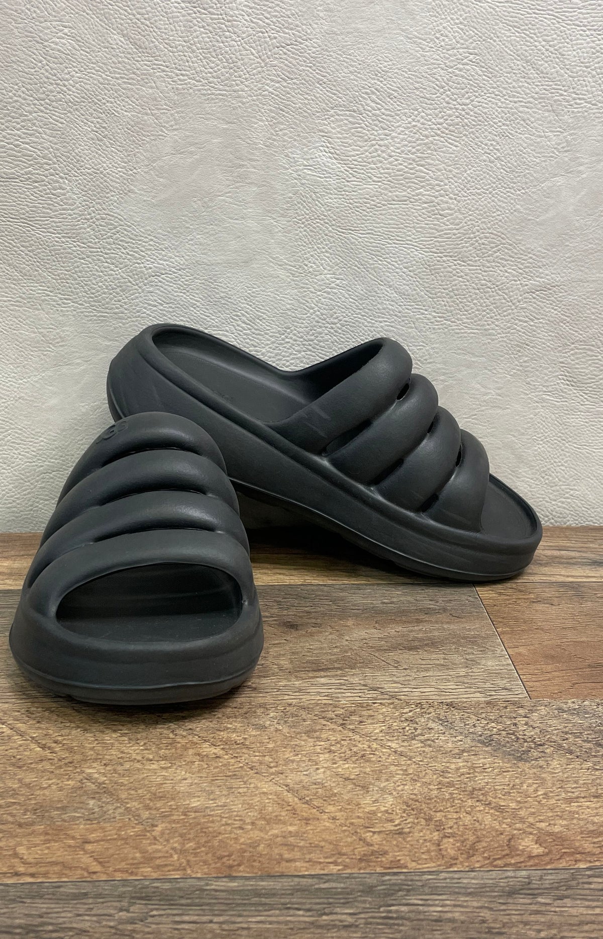 UGG Sport Yeah Black EVA Puffer Slides Sandals Men's Size 13