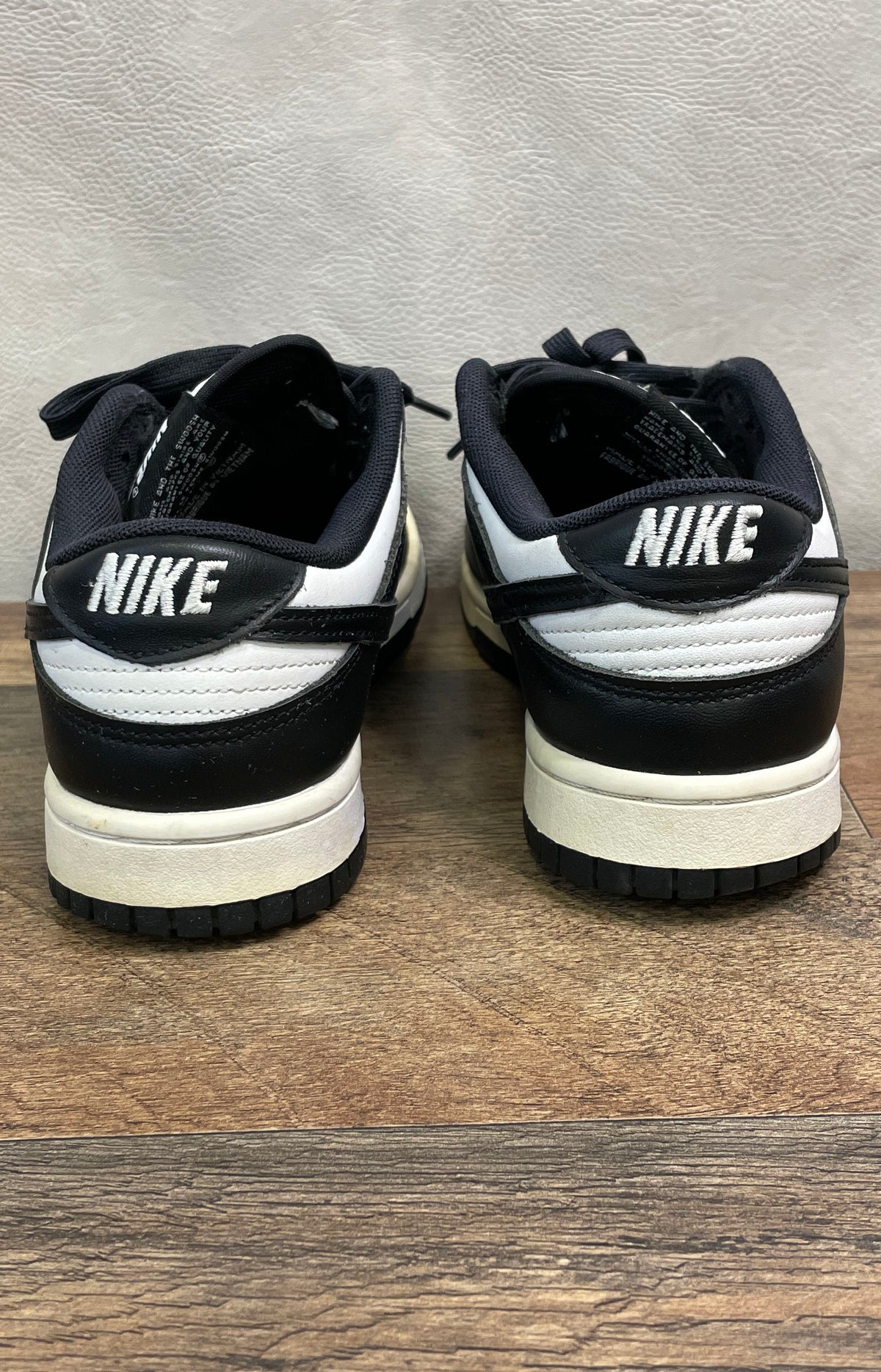 Nike Dunk Low Retro Panda Black White DD1391-100 Size 7