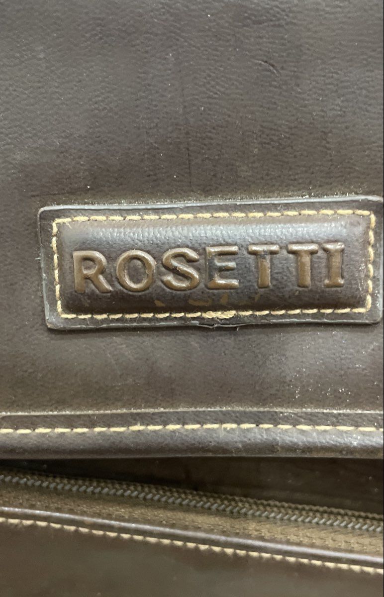 Rosetti Dark Brown Faux Leather Mini Backpack Small Rucksack