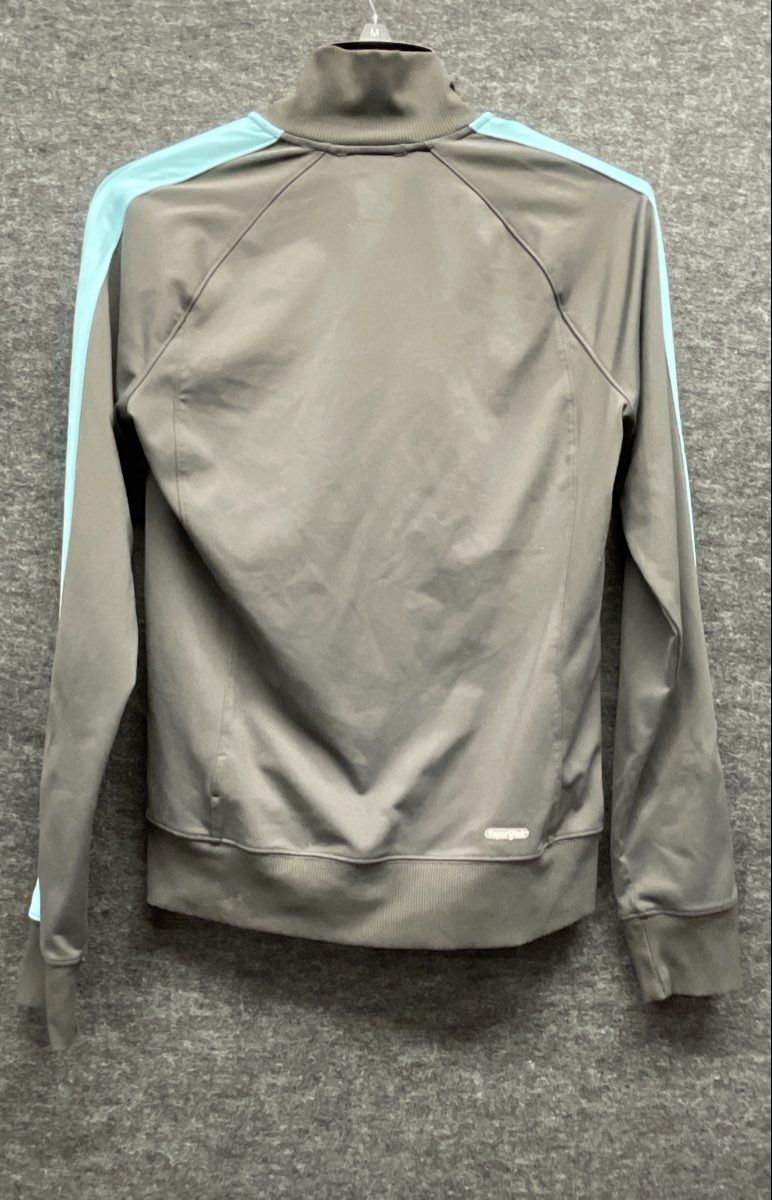 The North Face Women's Jacket Lot 3 Osito Fleece Mezzaluna Track Gray Blue S M