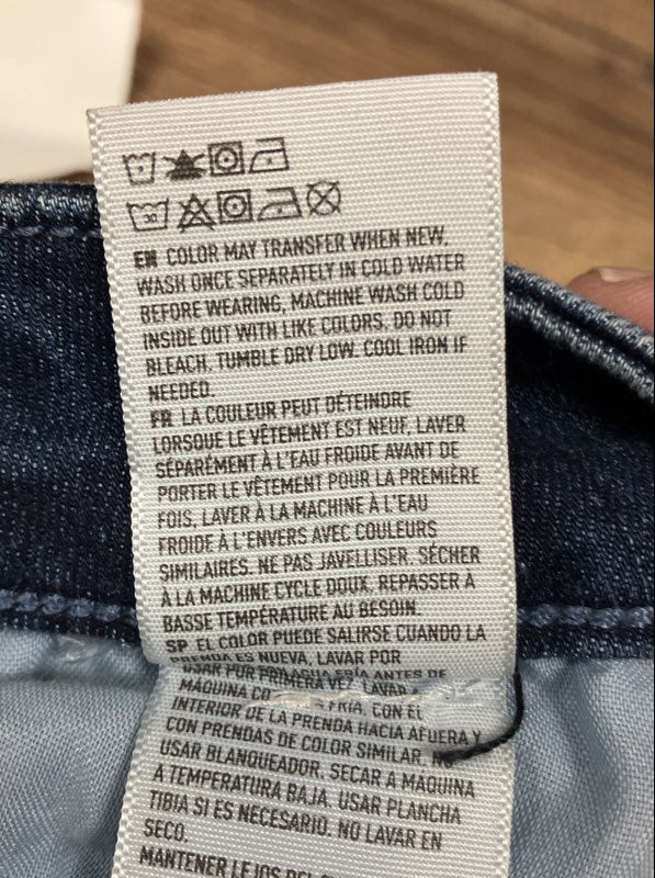 American Eagle Women's Distressed High-Rise Skinny Jeans Blue Stretch Sz 12