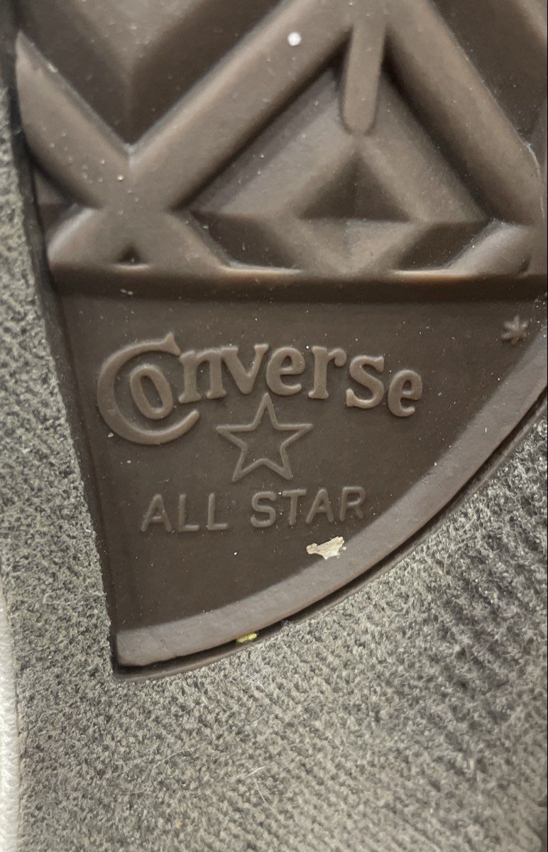 Converse Chuck Taylor All Star Madison Mid Top Grey Sparkle Women's Size 8