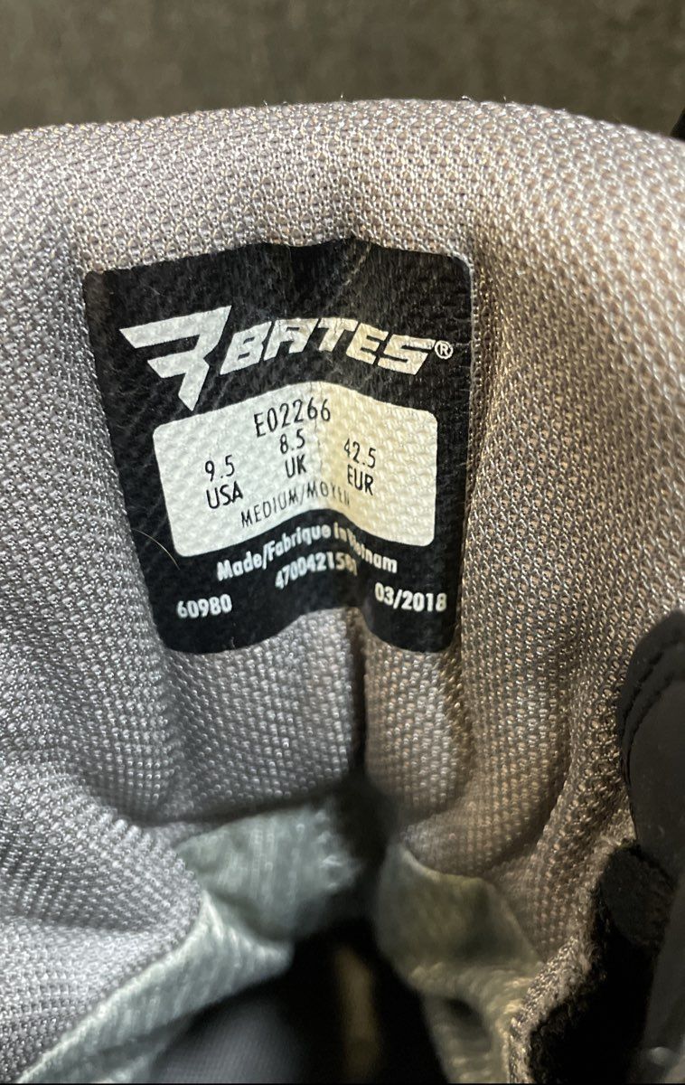 Bates Tactical Sport 5" GORE-TEX Black Waterproof Service Boots Men's Size 9.5