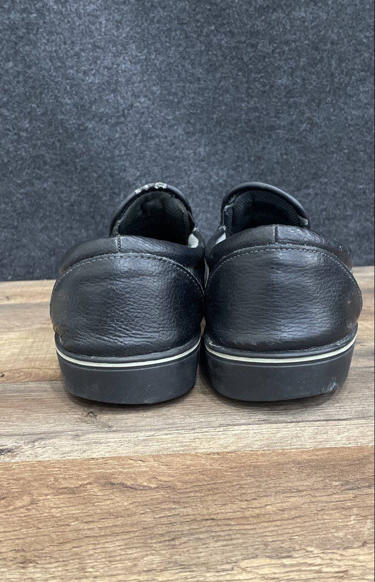 Tredsafe Black Slip-On Slip Resistant Work Shoes Size 12