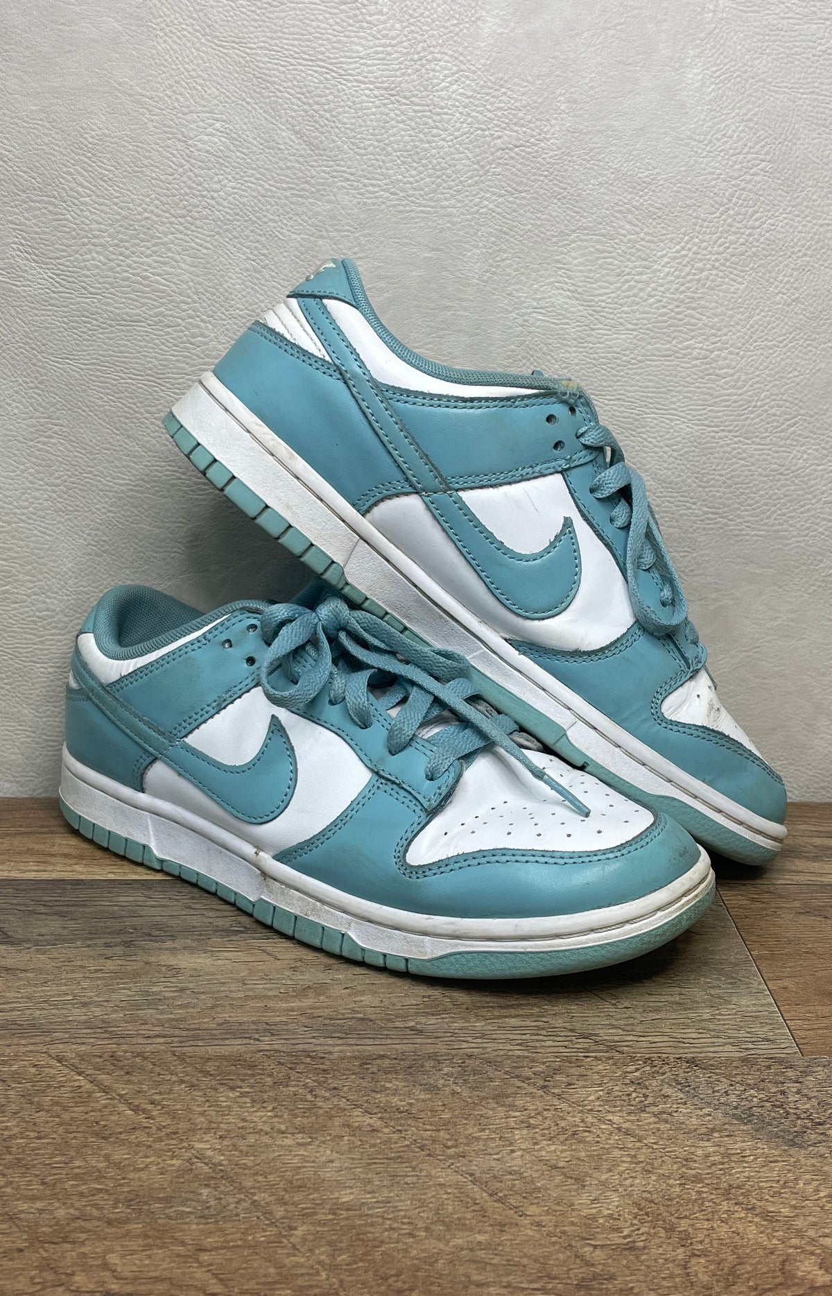 Nike Dunk Low Polar Blue White Sneakers DV0833-106 Men's Size 8.5