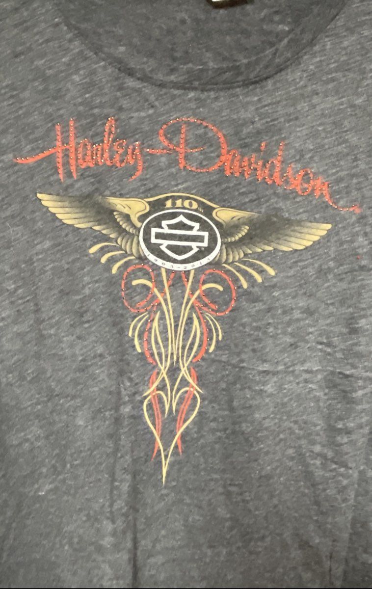 Women's Multi Harley Davidson T-shirt - Size L