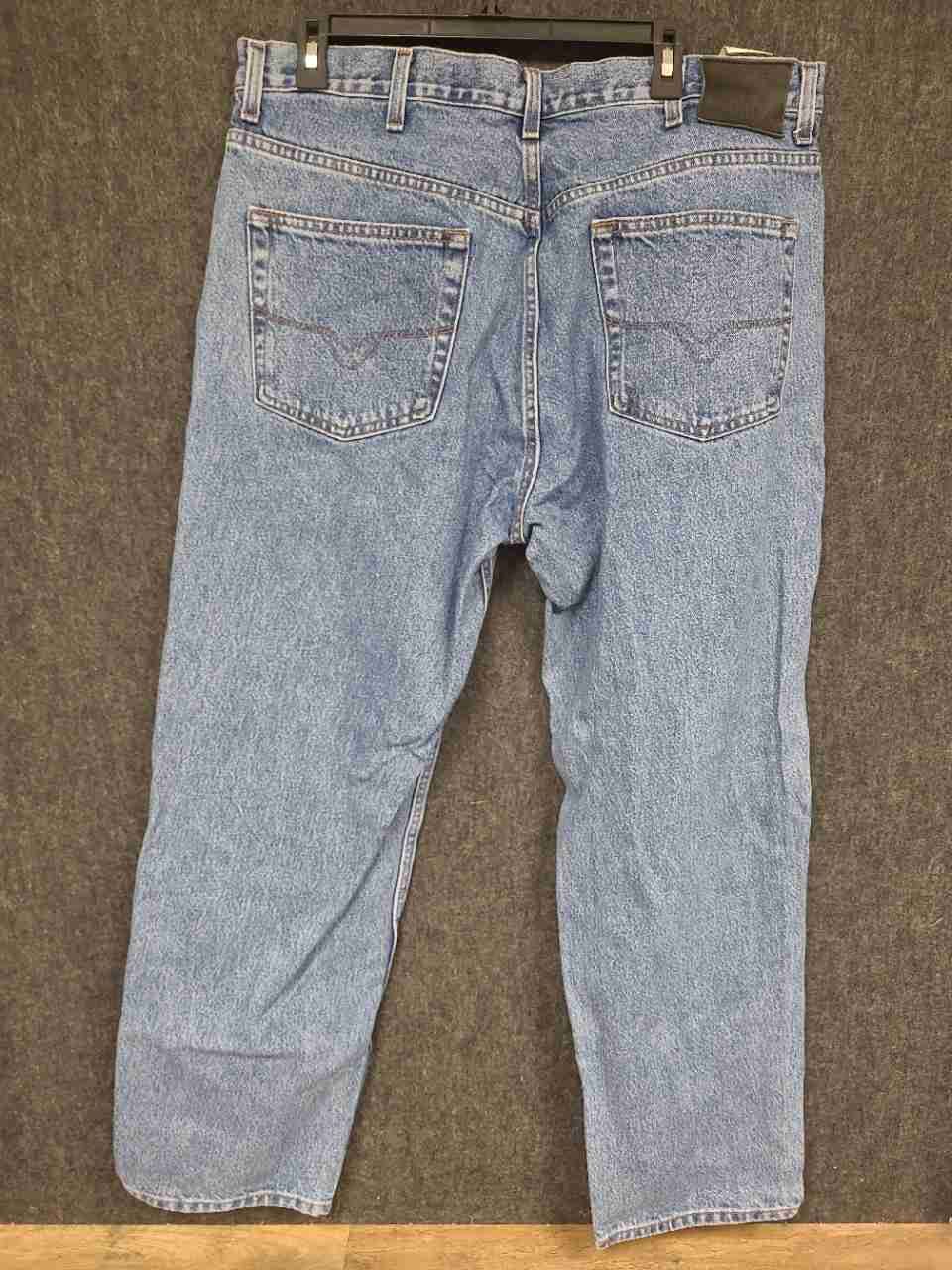 Vintage 90s Harley-Davidson Relaxed Fit Light Wash Denim Jeans Sz 38x30