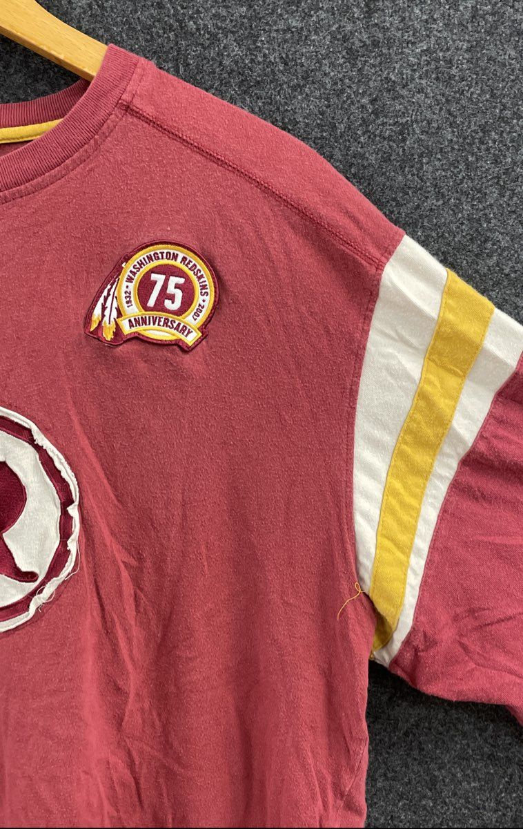 Reebok Men's Washington Redskins NFL Gridiron Classic 75th Anniversary Shirt L