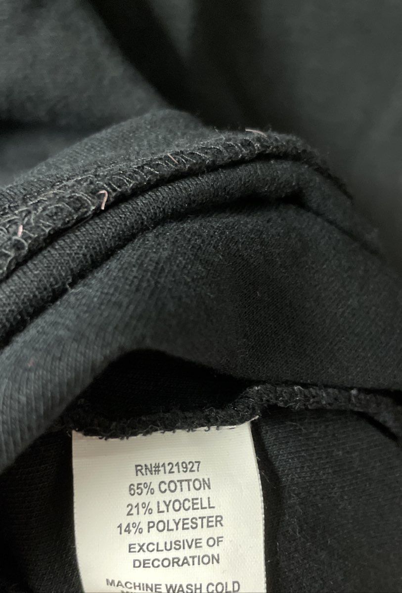 Johnnie-O Men's Black 1/4 Zip Pullover Cotton Lyocell Blend Sz XL