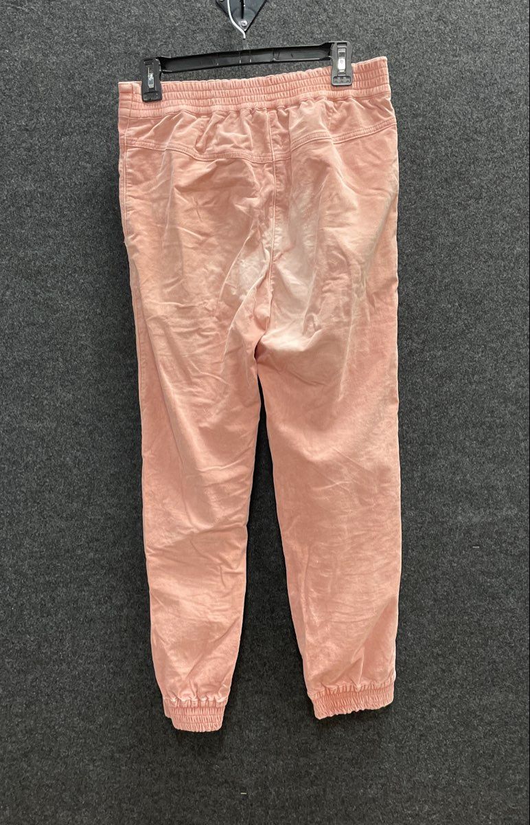 Anthropologie Women's Peach High Rise Pleated Corduroy Jogger Pants Sz XS