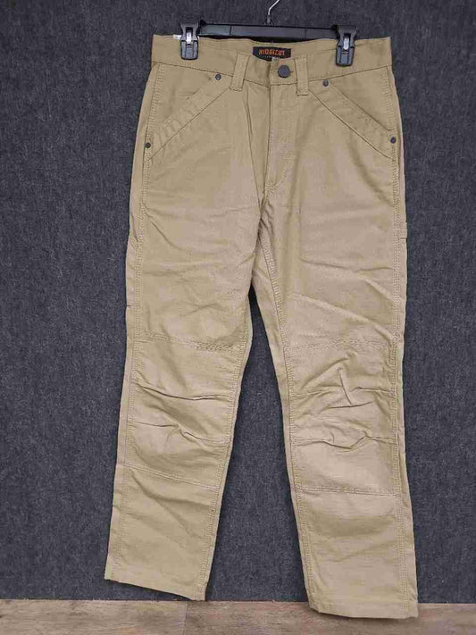 Ridgecut Men's Ultra Work Pants Kelp Tan Relaxed Fit Toughshield NWT 30x32