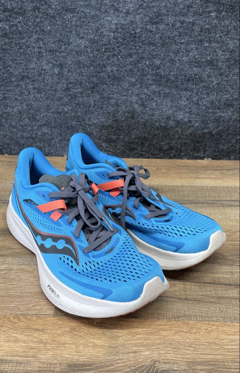 Saucony Ride 15 Blue Coral Women's Running Shoes Size 8.5