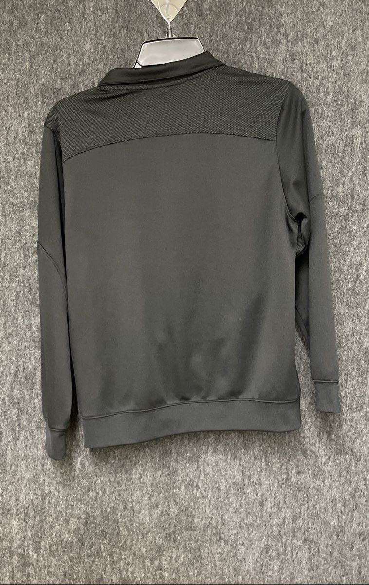 Jordan Boys' Sport Jam Warm-Up Full Zip Track Jacket Black Dri-FIT Youth Sz L