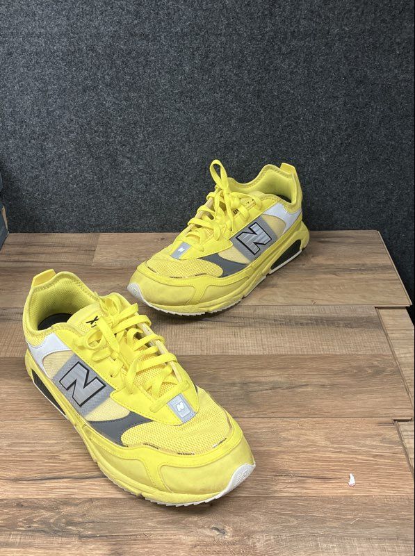 New Balance X-Racer MSXRCHTR Yellow White Grey Lifestyle Sneakers Size 12