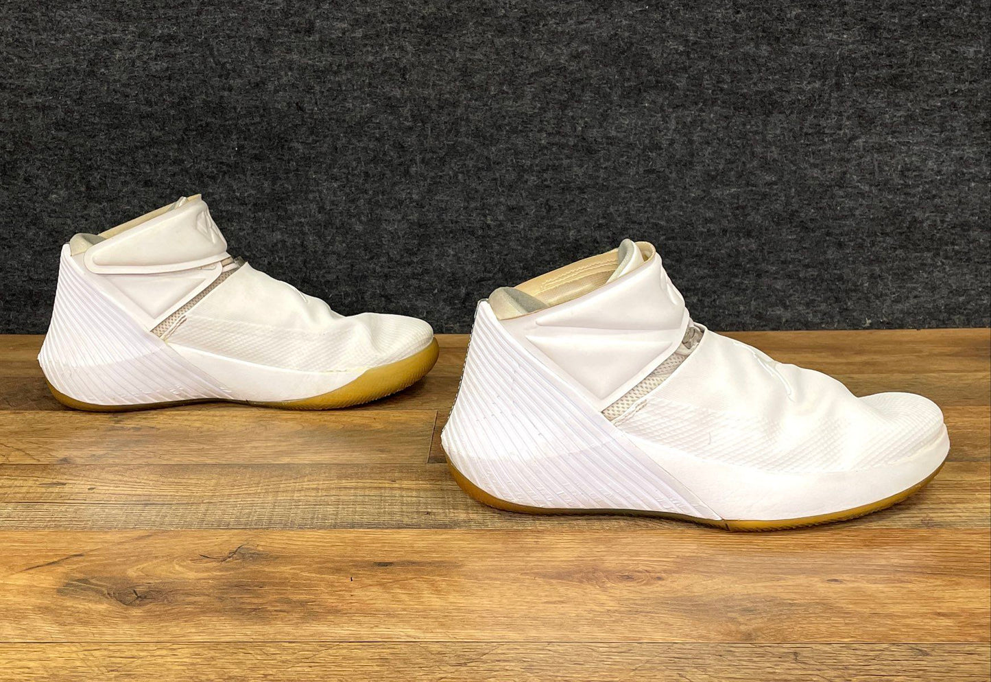 Jordan Why Not Zer0.1 Do You Triple White Basketball Shoes Men's Size 10