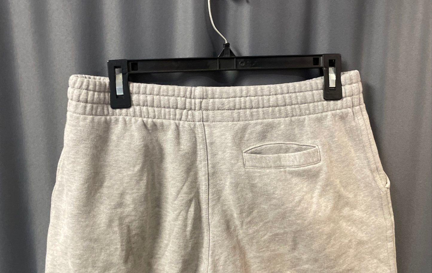 Polo Ralph Lauren Boys Gray Knit Sweat Shorts Blue Pony Logo Sz XL 18-20