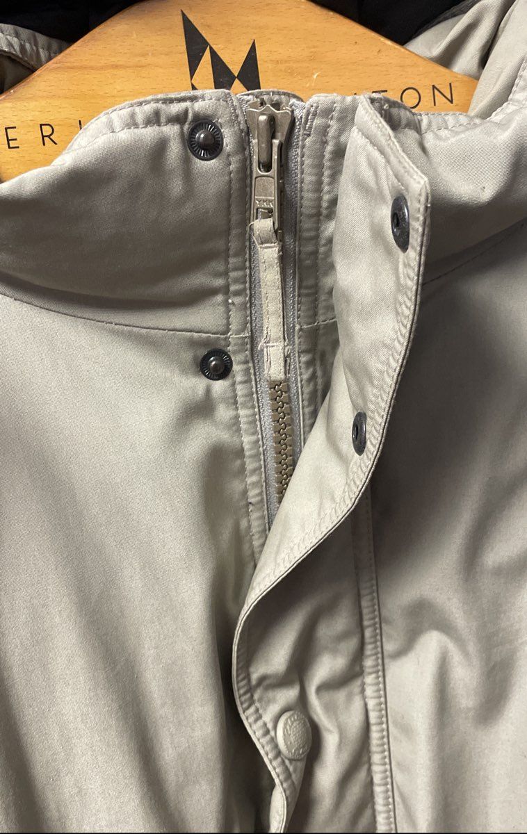 Vintage Y2K Cabela's Men's Gray Premier Northern Goose Down Parka Hooded 2XL