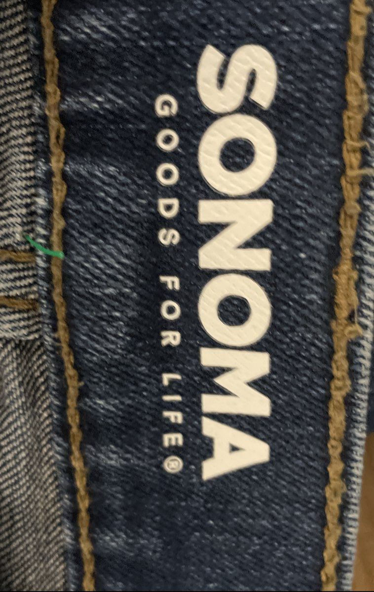 SONOMA Goods for Life Men's The Everyday Jean Regular Blue Denim Sz 30x30