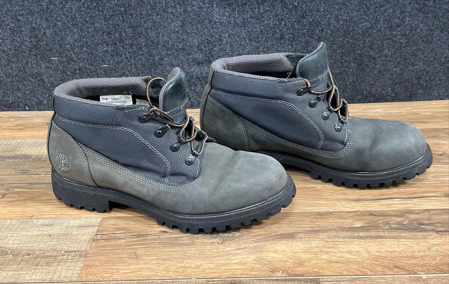 Timberland Premium Waterproof Chukka Boots 12031 Gray Size 10