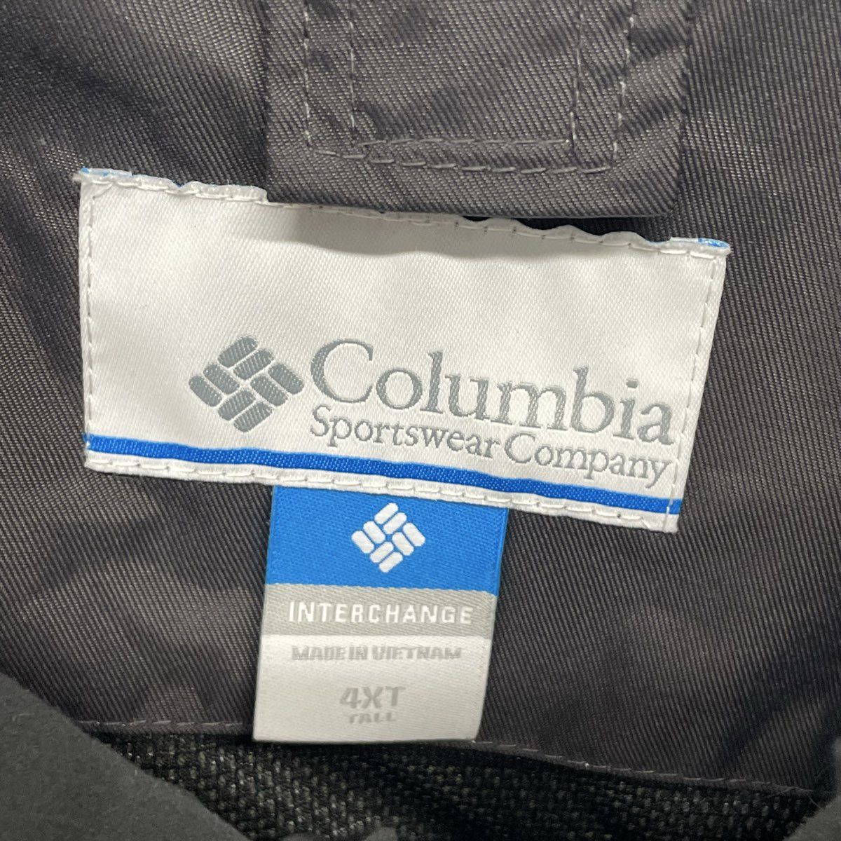 Columbia Men's Bugaboo Interchange Jacket Black Hooded Waterproof Sz 4X