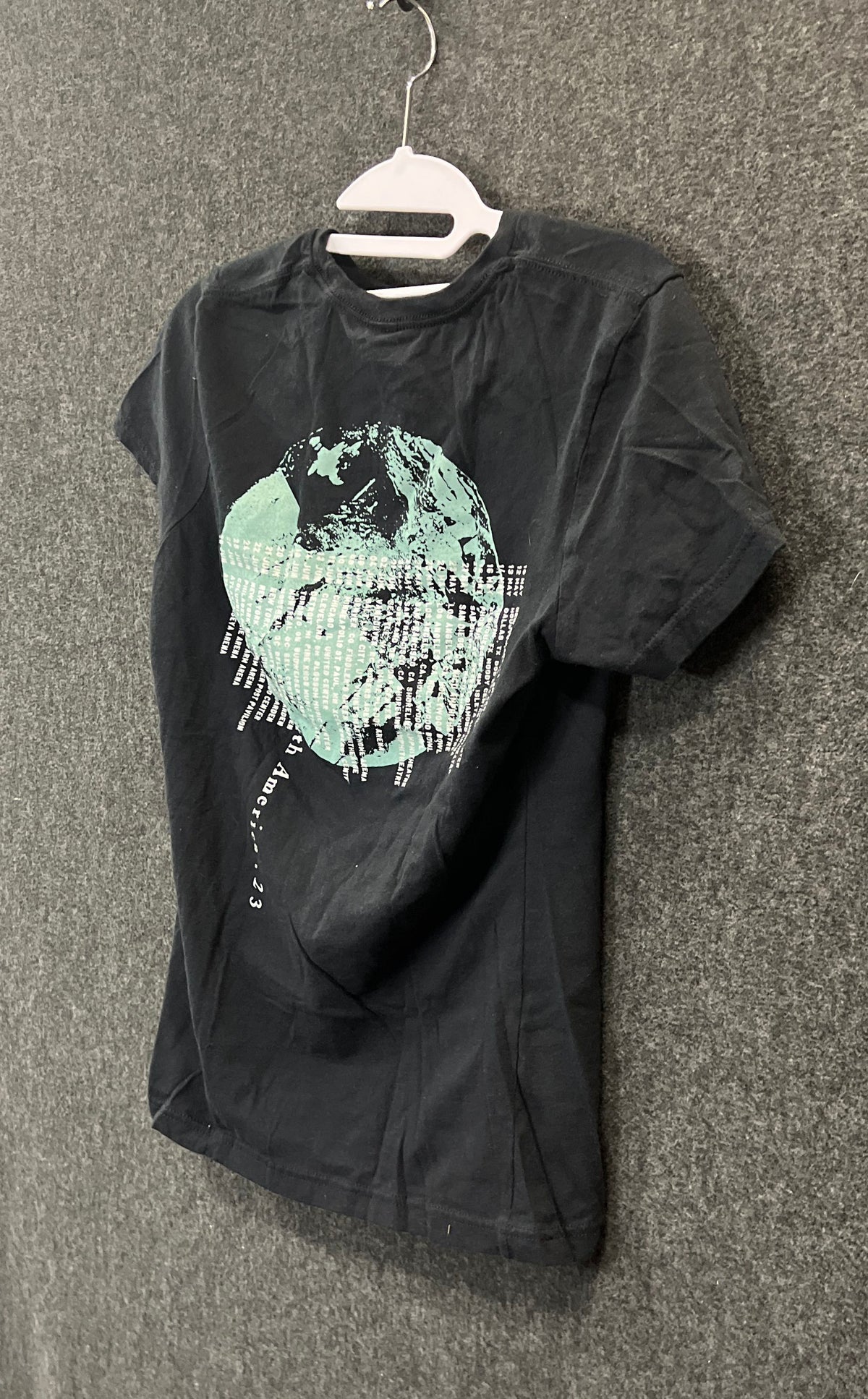 The Cure Men's Black Shows of a Lost World North America 2023 Tour T-Shirt Sz M