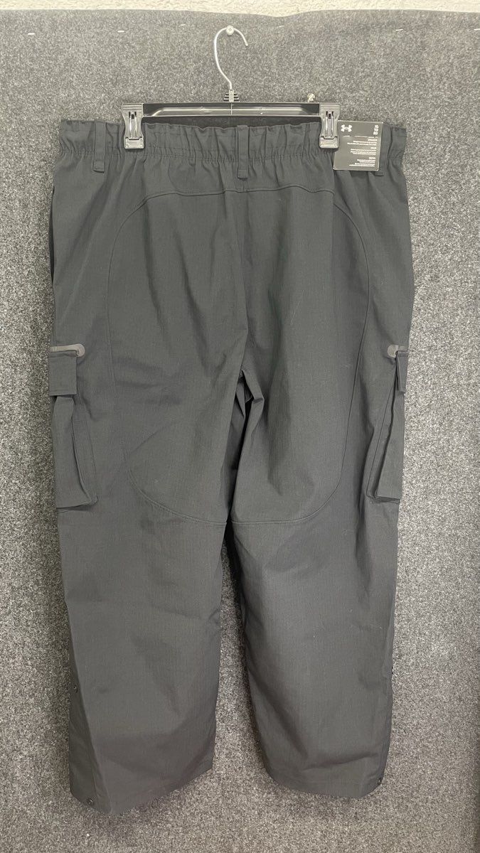 Under Armour Men's Unstoppable Utility Cargo Pants Black Loose Straight XL NWT