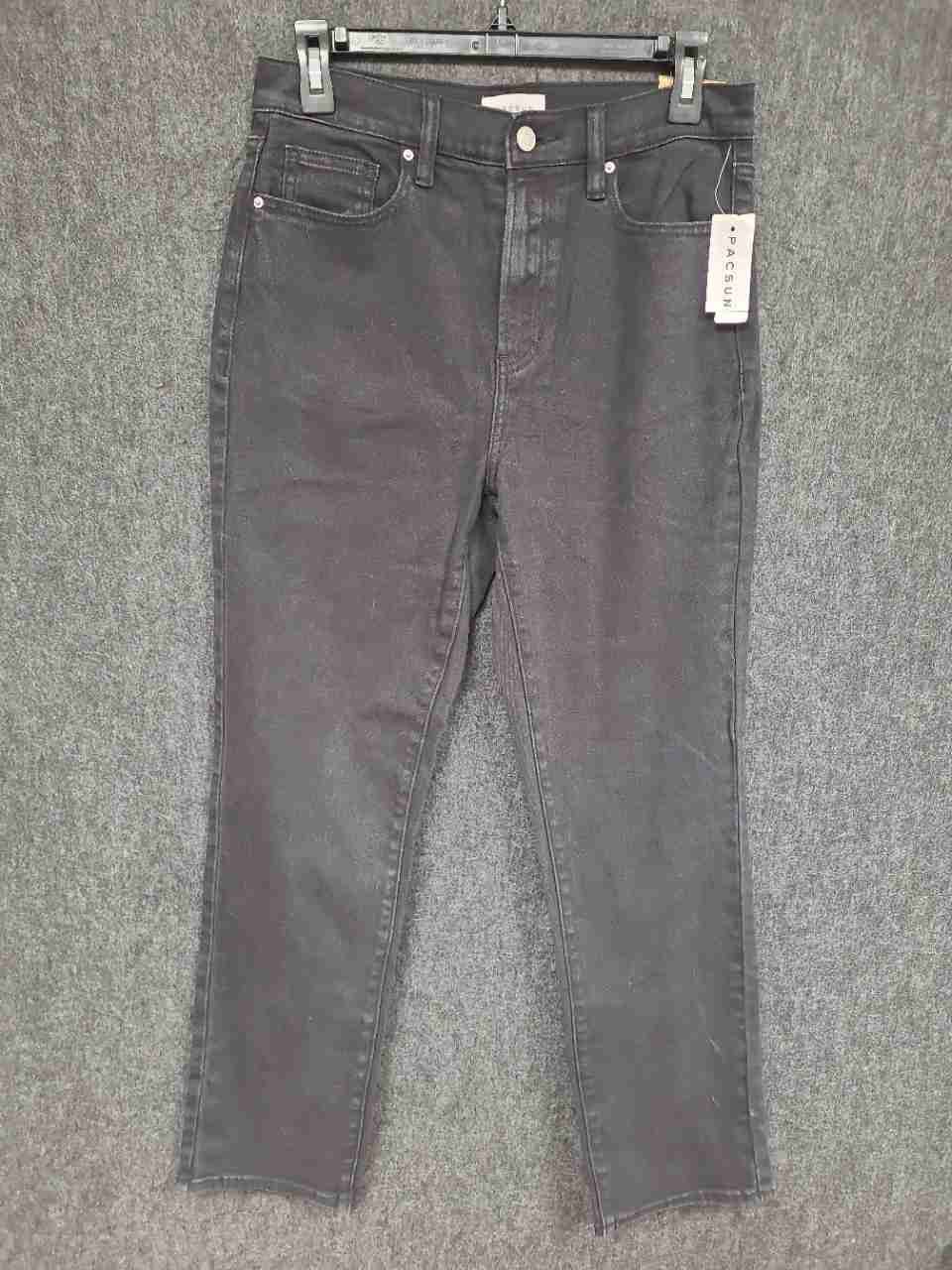 PacSun Women's Raven Black Stretch Vintage Skinny Jeans High Rise NWT Size 28