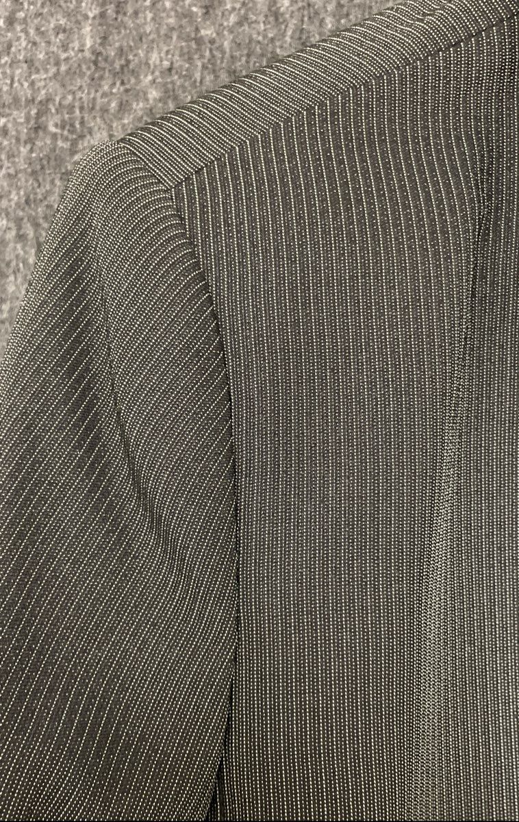 Evan-Picone Women's Dark Grey Pinstripe Blazer Jacket NWT Size 14P
